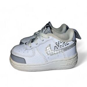 Nike Air Force 1 LV8 2 TD 'White Wolf Grey' CK0830-100 Toddler 4C